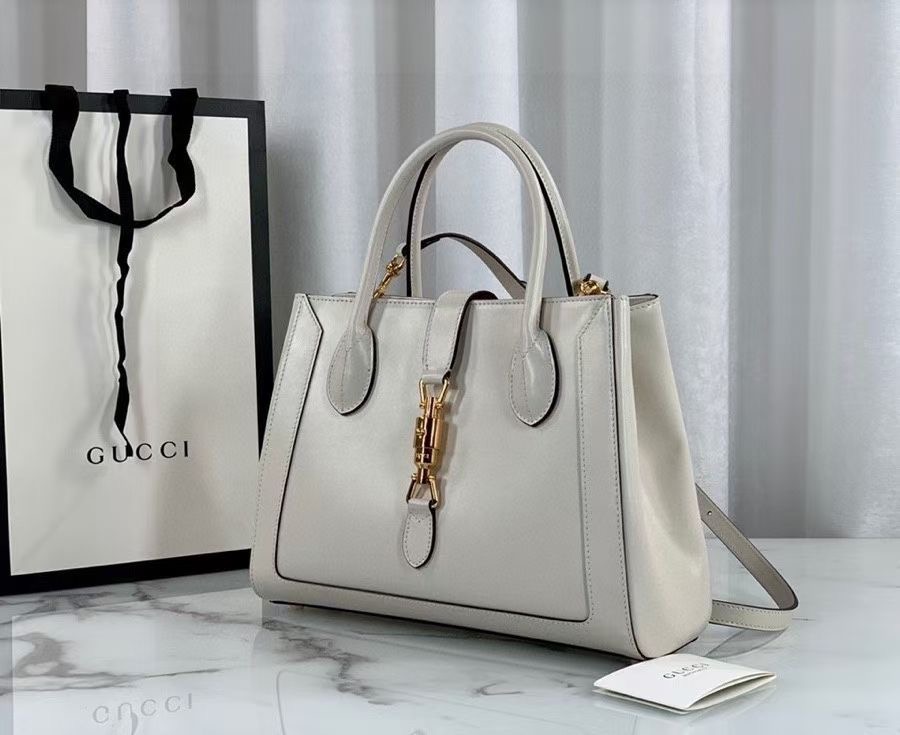 Gucci Jackie 1961 medium tote bag 649016 white
