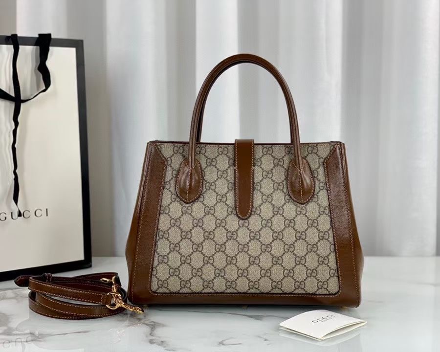 Gucci Jackie 1961 medium tote bag 649016 brown