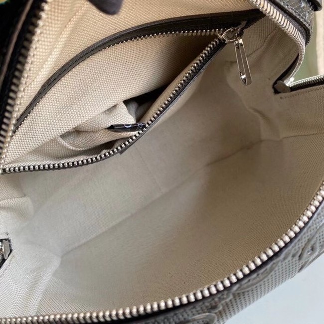 Gucci GG embossed shoulder bag 626363 Black