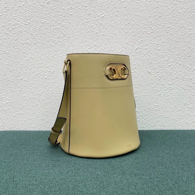 Celine BUCKET BAG IN SHINY CALFSKIN 193043 cream