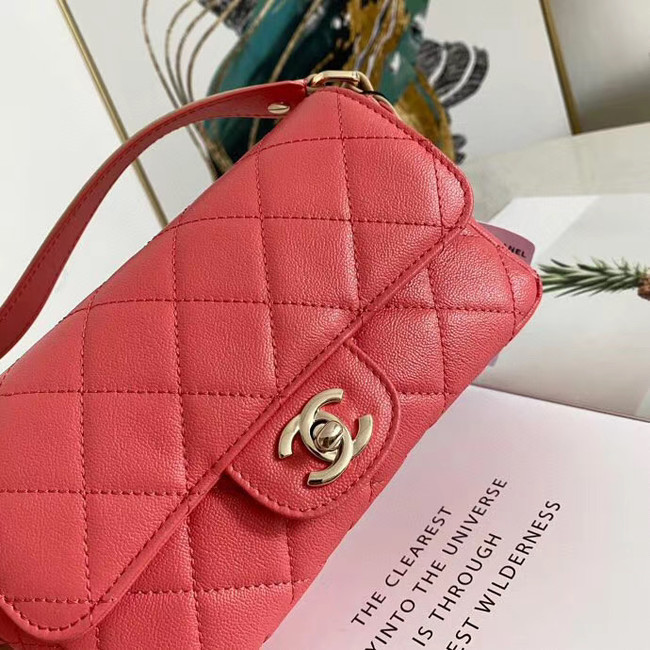 Chanel flap bag AS2273 rose