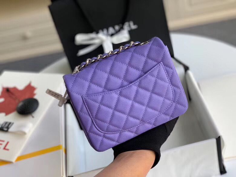 Chanel MINI Flap Bag Original Caviar Leather 1115