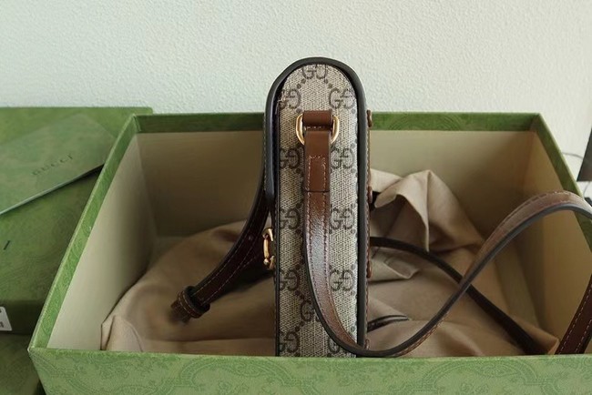 Gucci Horsebit 1955 mini bag 625615 brown