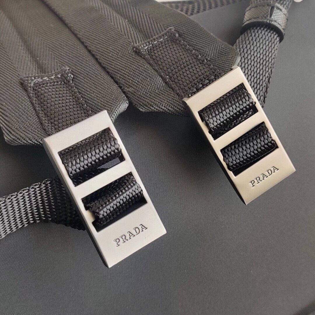 Prada Technical fabric backpack 2VZ135X black