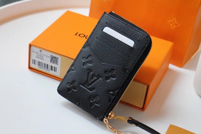 Louis Vuitton Original Monogram Empreinte Wallet M69421 black