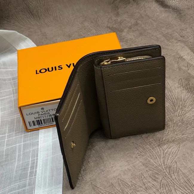Louis Vuitton Original Monogram Empreinte CLEA WALLET M80152 Tourterelle Beige