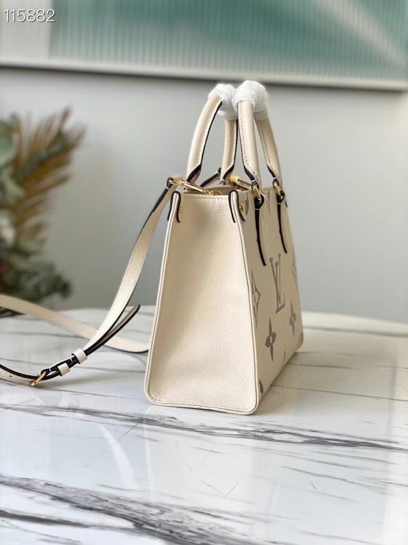 Louis Vuitton ONTHEGO PM - EXCLUSIVELY ONLINE M45654 cream