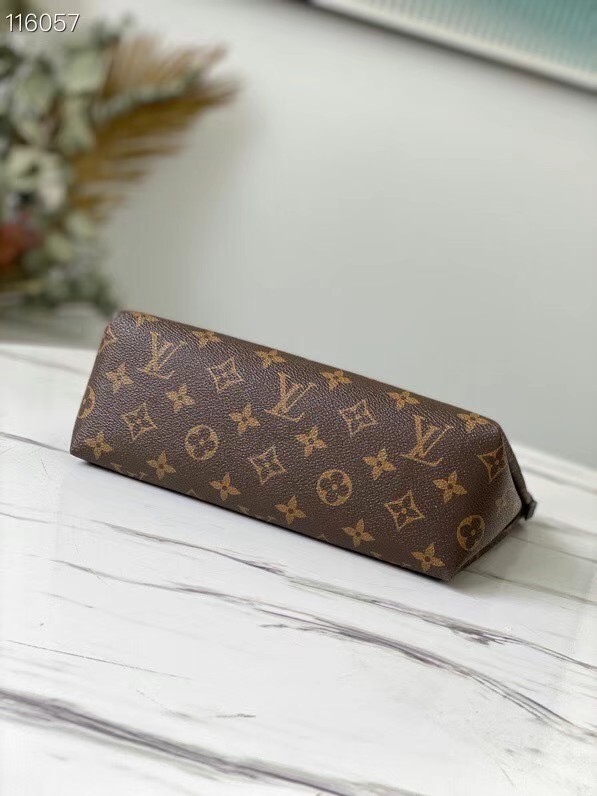 Louis Vuitton Original Monogram Canvas Zipper Clutch bag M64125 black