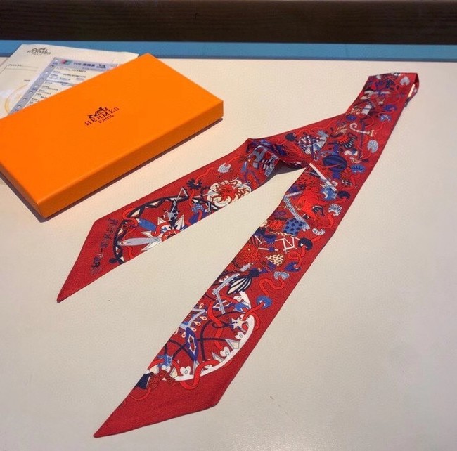 Hermes Twilly Small silk scarf H06373