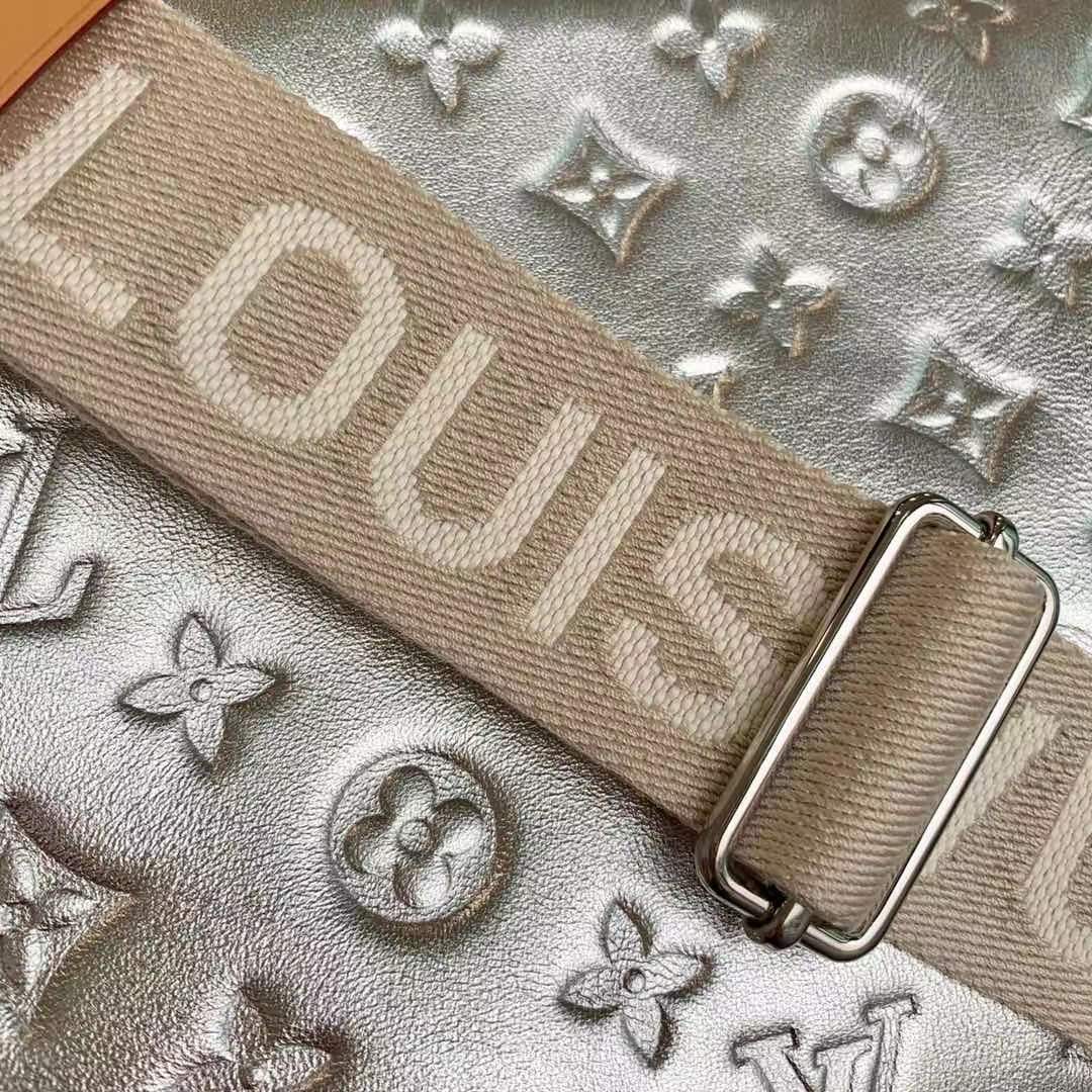 Louis Vuitton COUSSIN PM M57793 silver