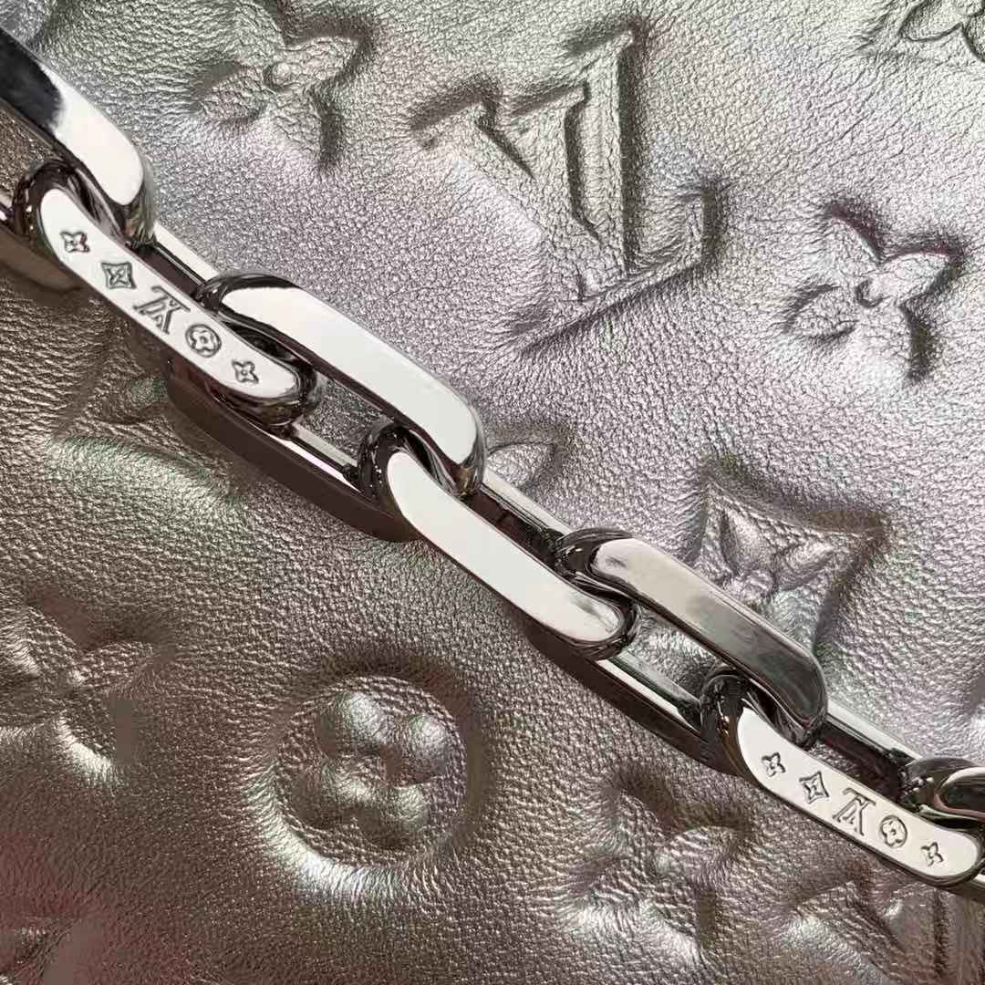 Louis Vuitton COUSSIN PM M57793 silver