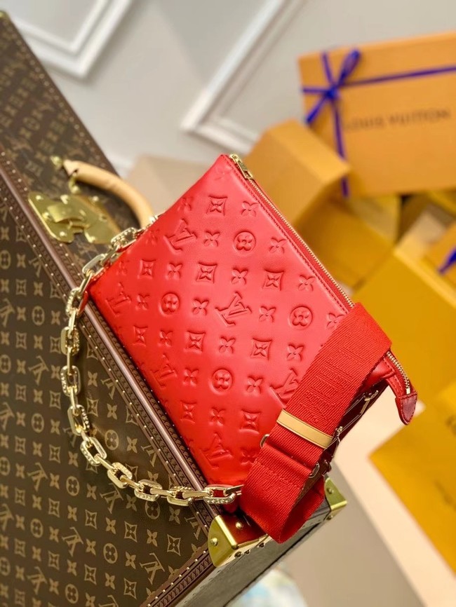 Louis Vuitton COUSSIN PM M57793 red