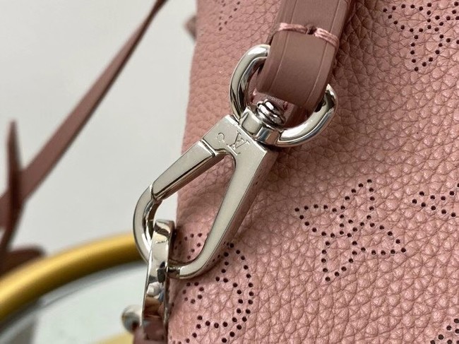 Louis Vuitton Mahina Leather HINA Bag M54353 dark pink