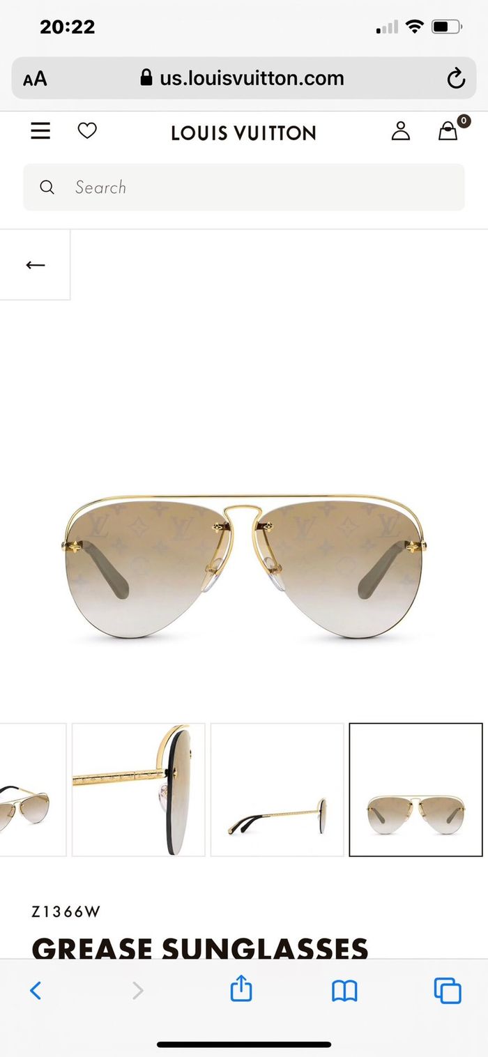 Louis Vuitton Sunglasses Top Quality LV6001_0083