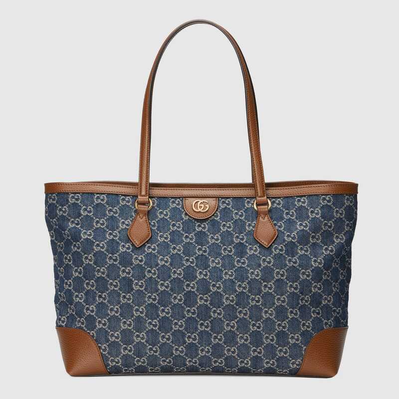 Gucci Ophidia GG medium tote 631685 Dark blue