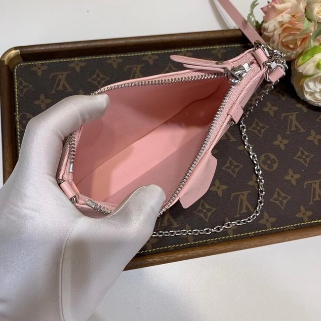 Louis vuitton Original EASY POUCH ON STRAP M80479 Rose Ballerine Pink