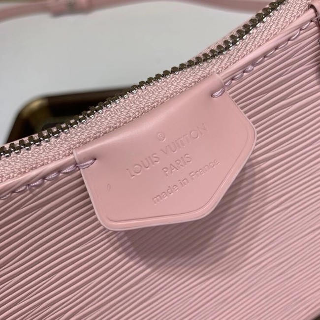 Louis vuitton Original EASY POUCH ON STRAP M80479 Rose Ballerine Pink