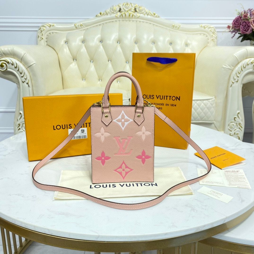 Louis vuitton SINCE 1854 PETIT SAC PLAT M80449 Pink