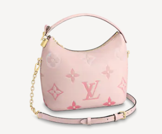 Louis Vuitton Original Leather Hobo Bag M45697 Pink