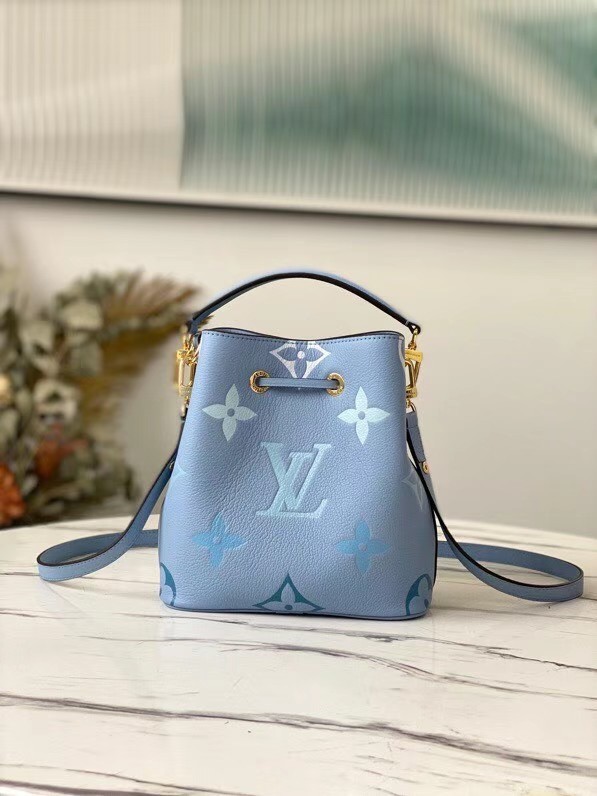 Louis Vuitton Original Leather NEONOE BB M45709 Summer Blue