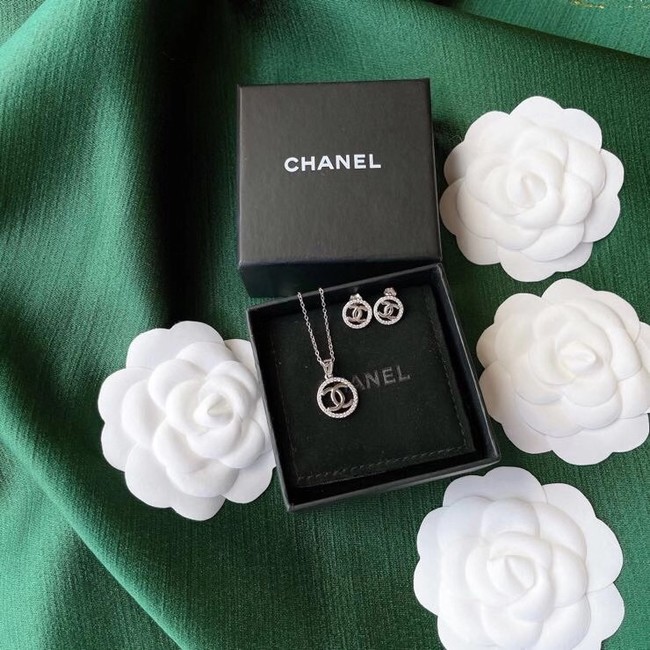 Chanel Earrings Necklace CE6344