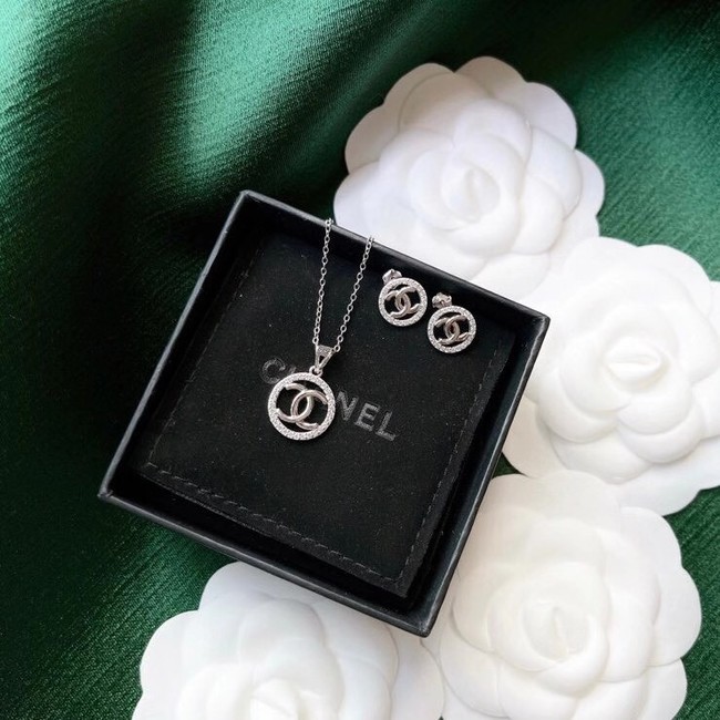 Chanel Earrings Necklace CE6344