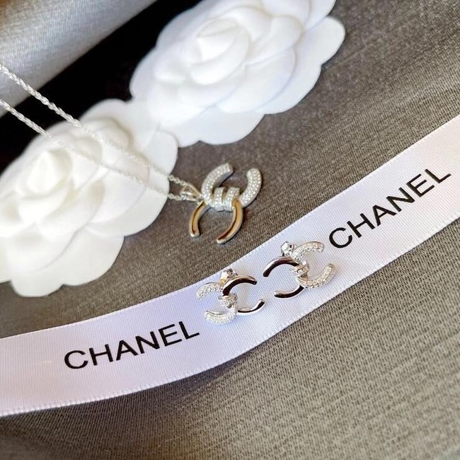 Chanel Earrings Necklace CE6346