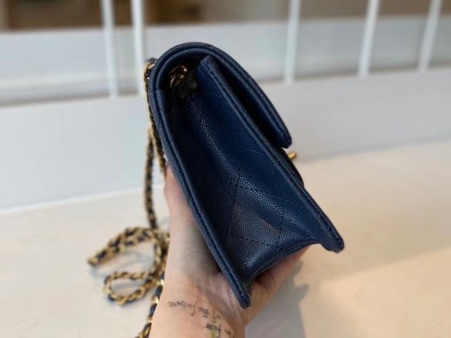 Chanel cross-body bag AS2356 Royal Blue