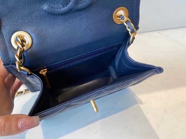 Chanel cross-body bag AS2356 Royal Blue