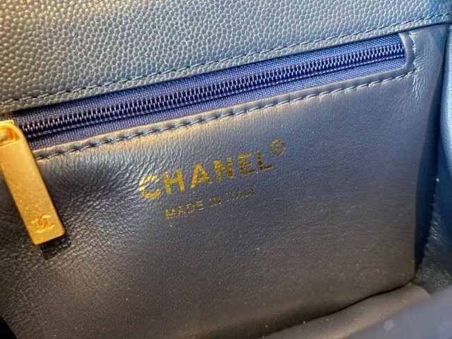 Chanel cross-body bag AS2356 Royal Blue