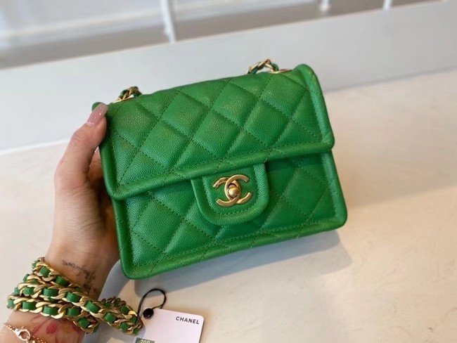 Chanel cross-body bag AS2356 green