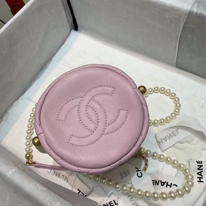Chanel mini drawstring bag AS2529 Light Pink