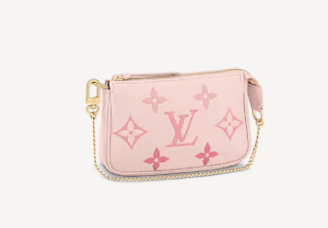 Louis Vuitton MINI POCHETTE ACCESSOIRES M80501 Bouton de Rose Pink