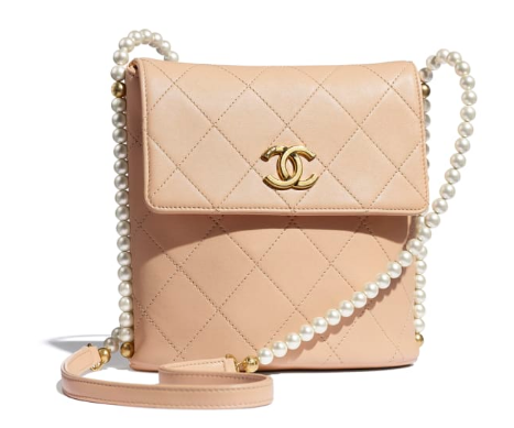 Chanel small hobo bag AS2503 Cream