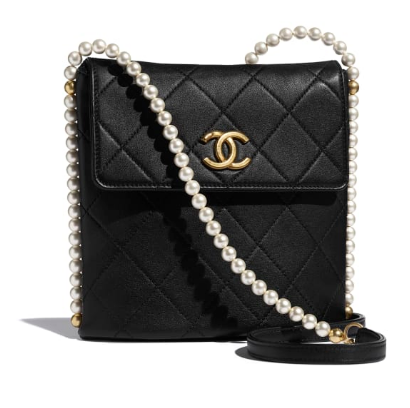 Chanel small hobo bag AS2503 black