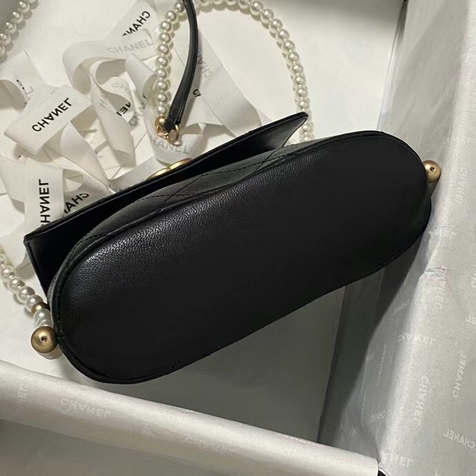 Chanel small hobo bag AS2503 black