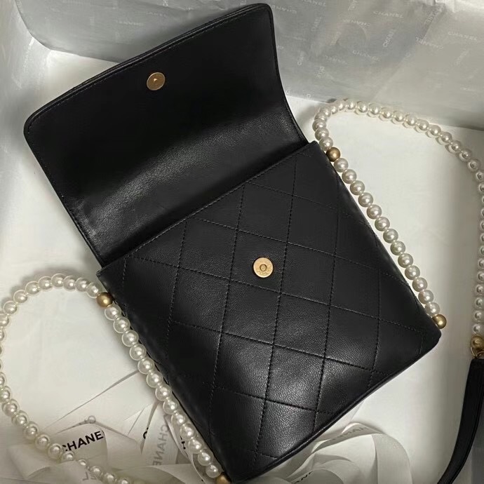 Chanel small hobo bag AS2503 black