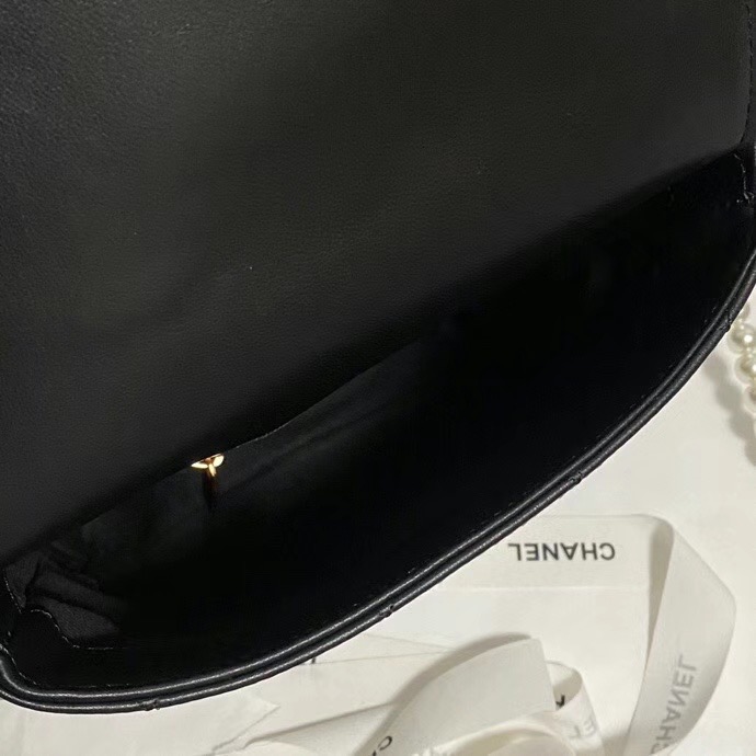 Chanel small hobo bag AS2503 black