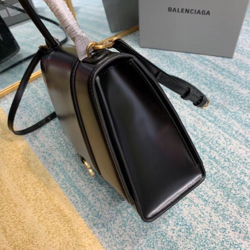 Balenciaga HOURGLASS MEDIUM TOP HANDLE BAG B108892 black