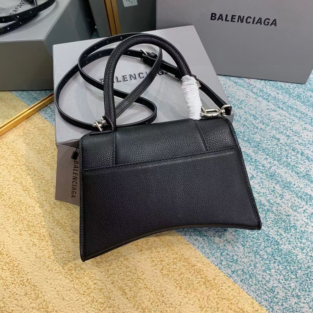 Balenciaga HOURGLASS SMALL TOP HANDLE BAG B108895 black