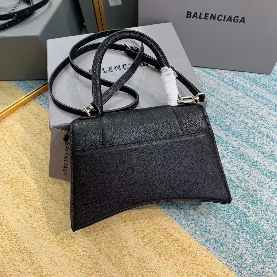 Balenciaga HOURGLASS SMALL TOP HANDLE BAG B108895 black
