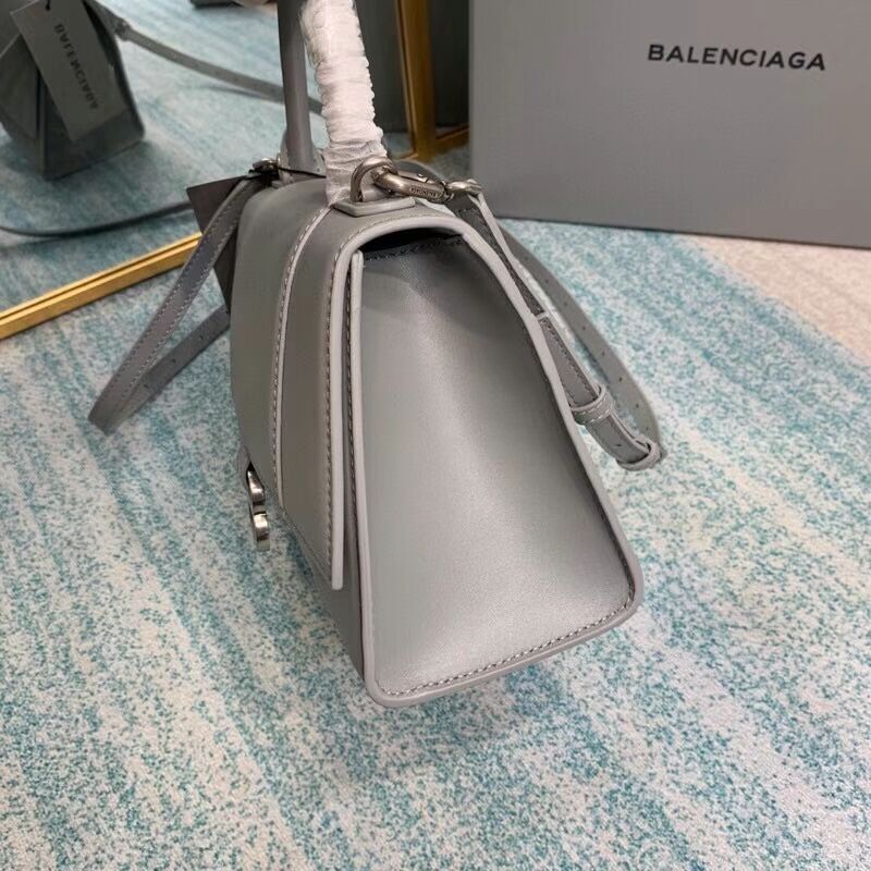 Balenciaga HOURGLASS SMALL TOP HANDLE BAG B108895-1 grey 