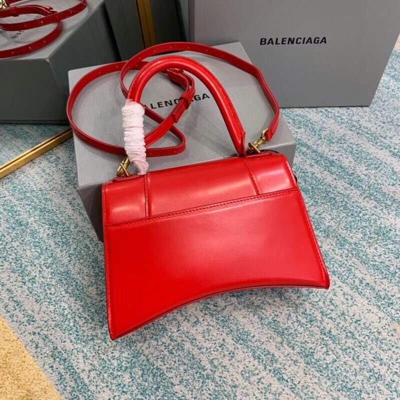 Balenciaga HOURGLASS SMALL TOP HANDLE BAG B108895-1 red 