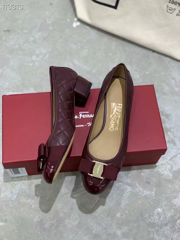 Ferragamo Shoes FL976FC-6 3CM height