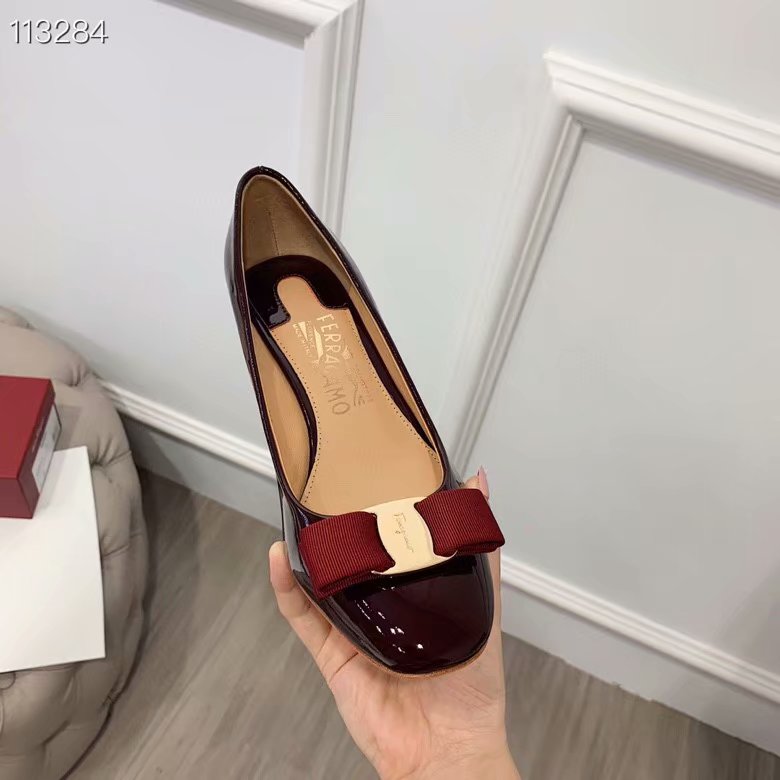 Ferragamo Shoes FL981FC-1 5CM height