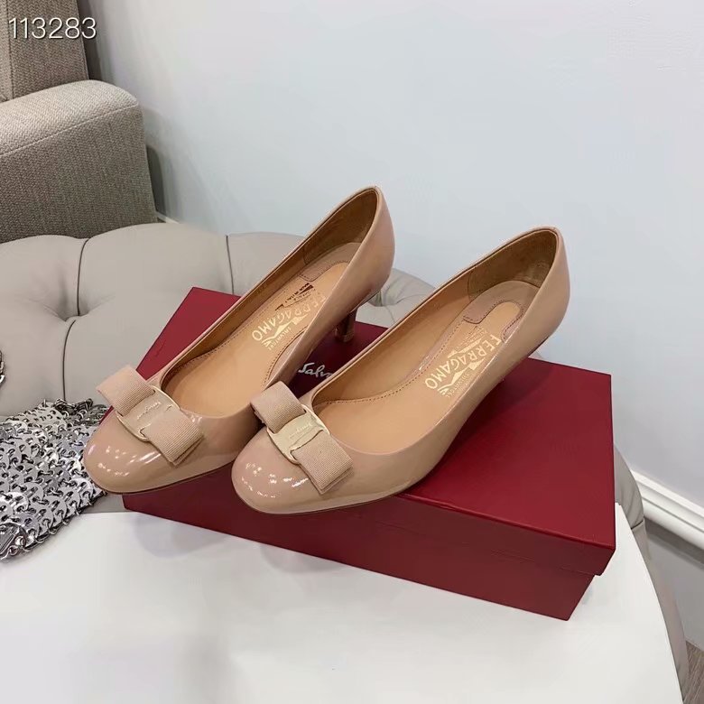 Ferragamo Shoes FL981FC-2 5CM height