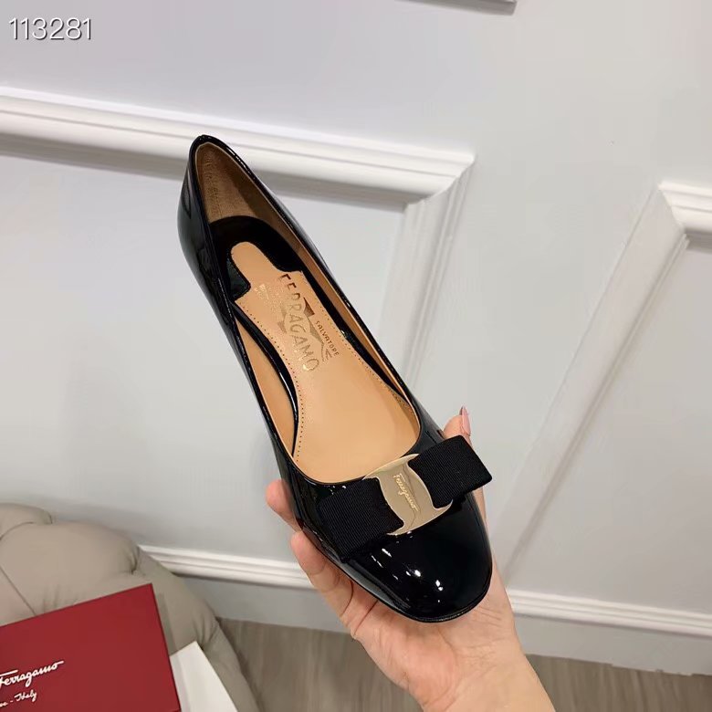 Ferragamo Shoes FL981FC-4 5CM height