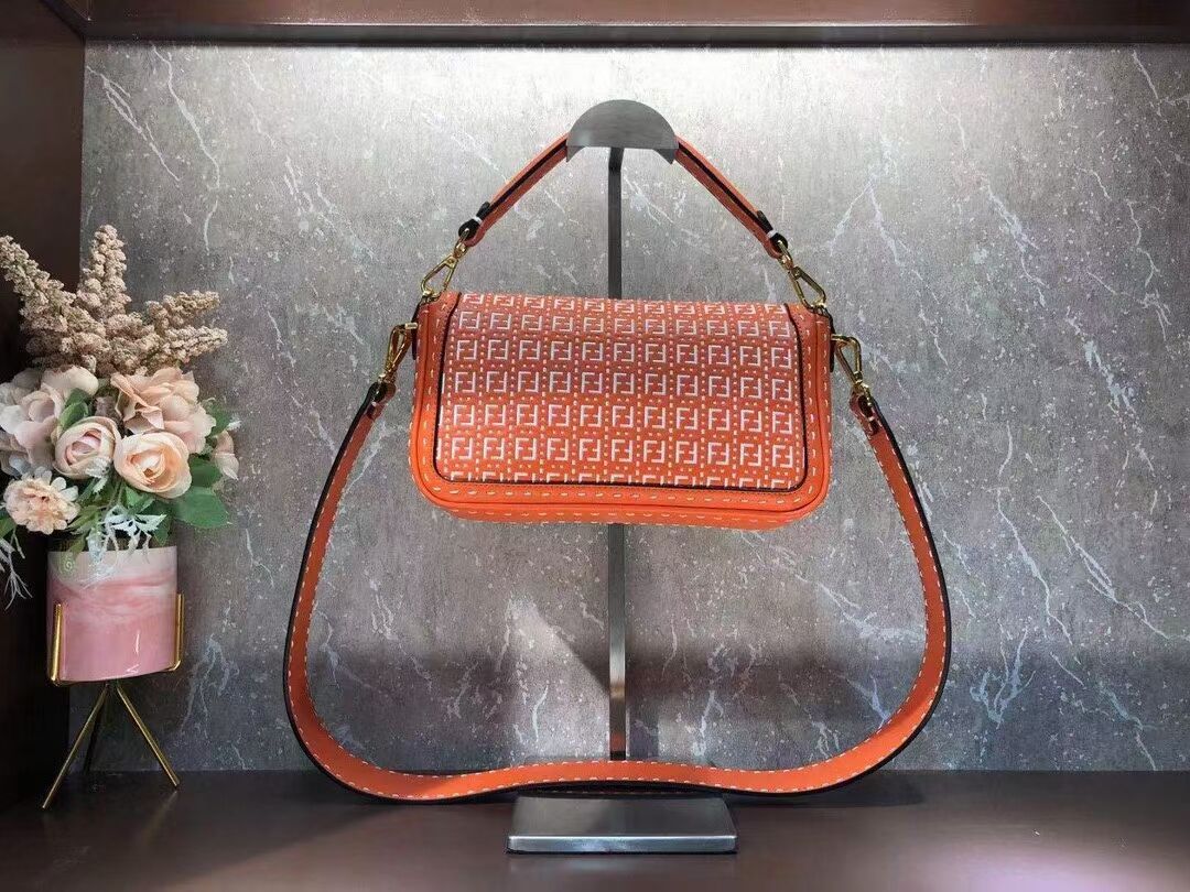 FENDI BAGUETTE Bag F1520 orange