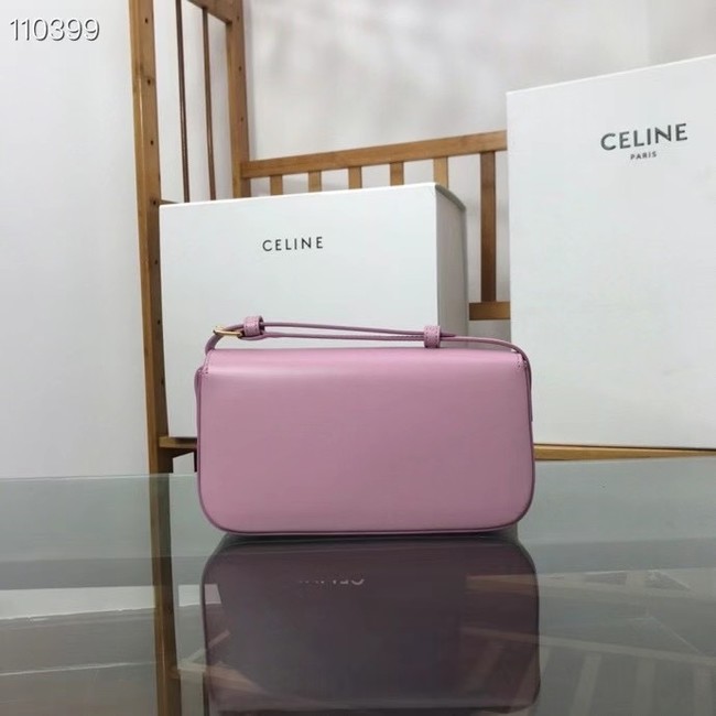 Celine TRIOMPHE SHOULDER BAG IN NATURAL CALFSKIN 194143 rose