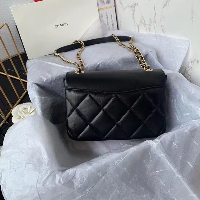 Chanel flap bag AS8830 black